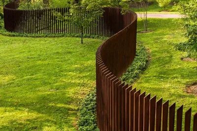 Metalinės Corten tvoros