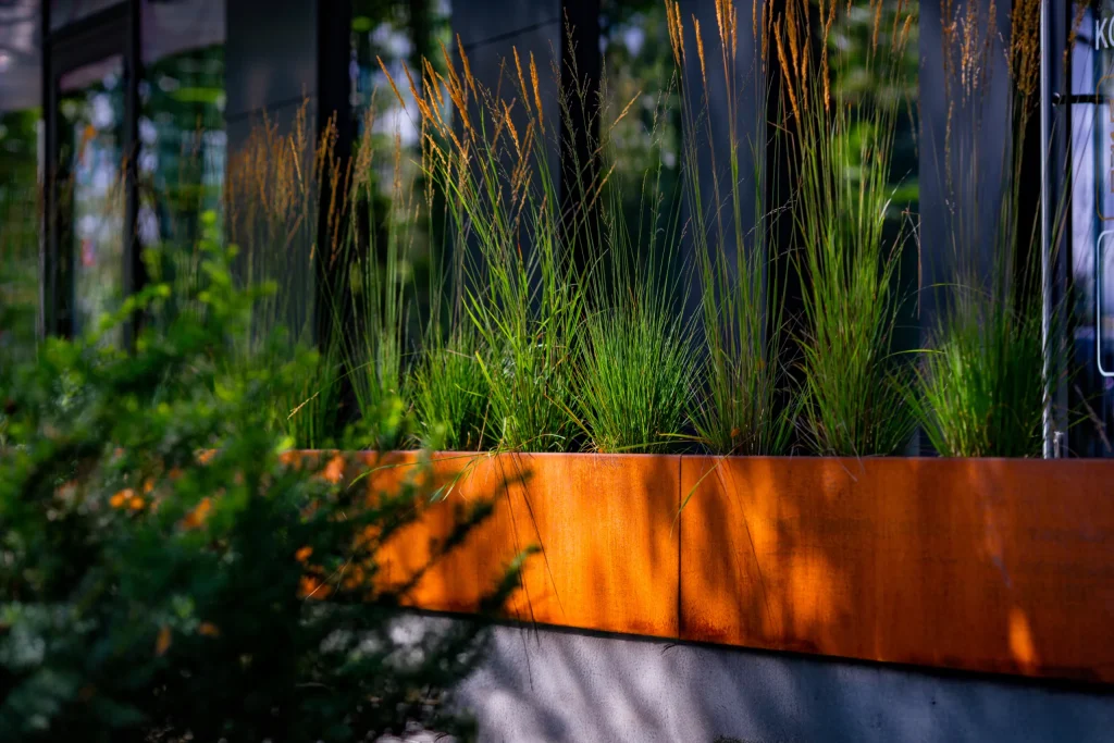 Rusty įgyvendintas Corten plieno projektas