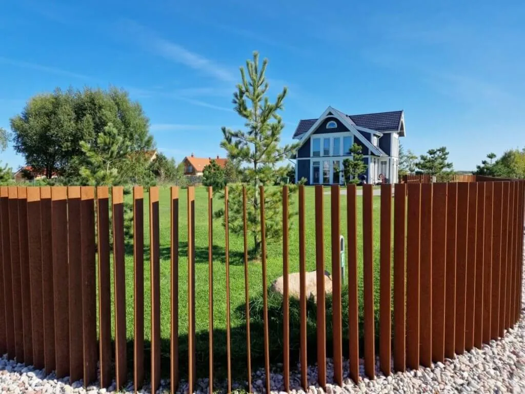 Rusty įgyvendintas Corten plieno projektas
