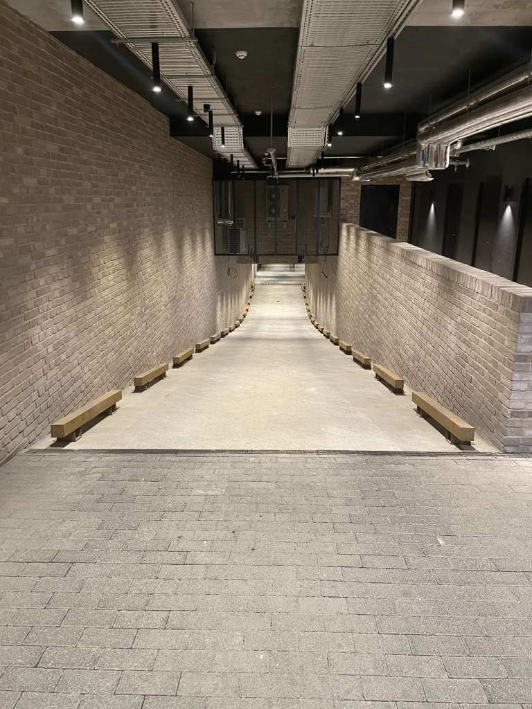 Rusty įgyvendintas Corten plieno projektas