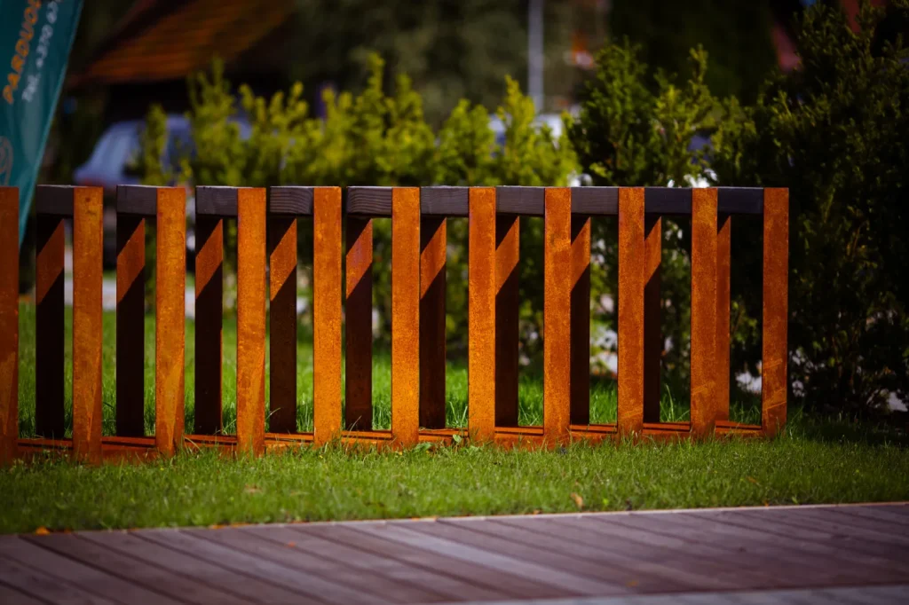 Rusty įgyvendintas Corten plieno projektas