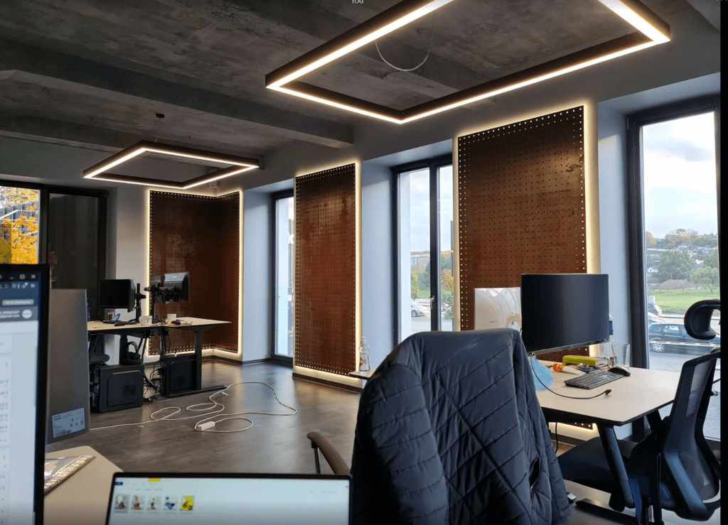 Perforuoti Corten lakštai 2