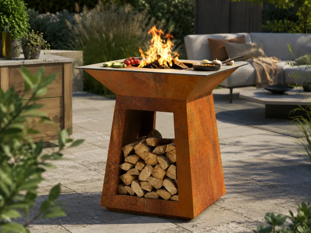 Outdoor fireplace / grill Hansen