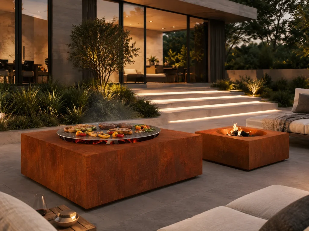 Outdoor fireplace / grill Berlin