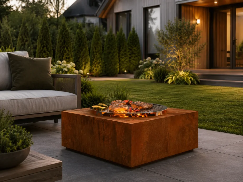 Outdoor fireplace / grill Berlin