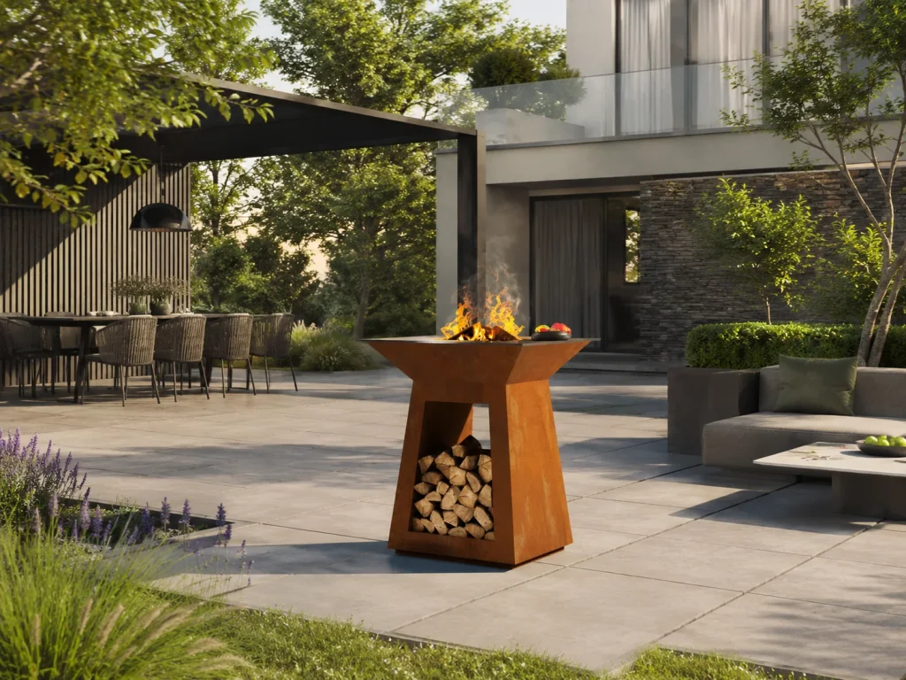 Outdoor fireplace / grill Hansen