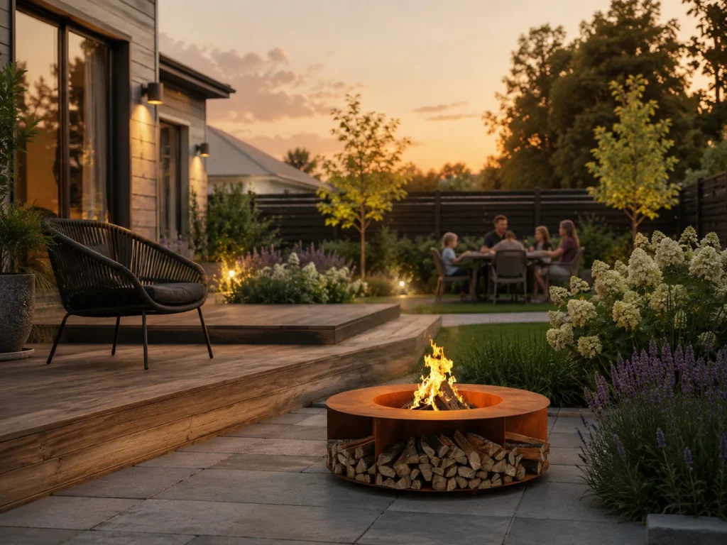 Outdoor fireplace / grill Vincent
